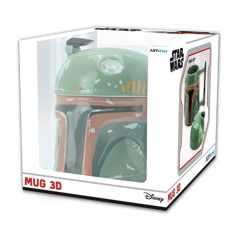 Star Wars Boba Fett 3D tass