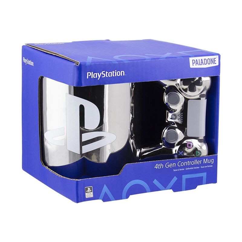 Playstation Dualshock PS4 Controller Silver 3D tass