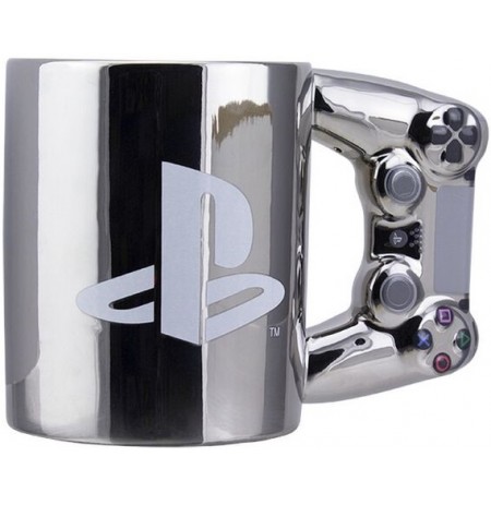 Playstation Dualshock PS4 Controller Silver 3D tass