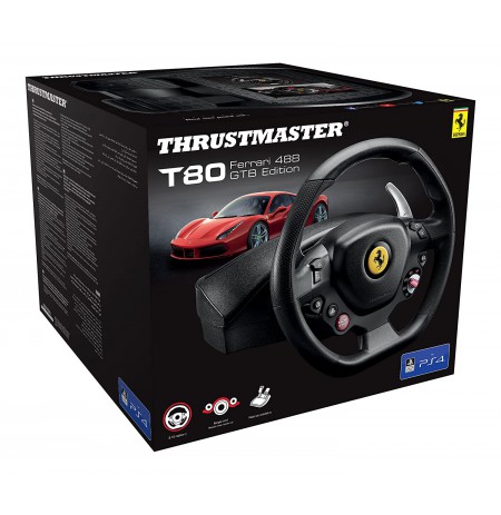 Thrustmaster T80 Ferrari 488 GTB Edition rool (PS3/PS4) (KASUTATUD)