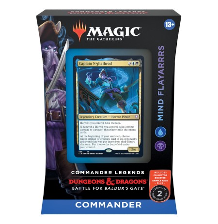 Magic: The Gathering - Commander Legends Baldur's Gate Commander Deck – Mind Flayarrrs