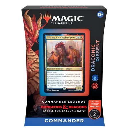 MTG - Commander Legends Baldur's Gate Commander Deck – Draconic Dissent