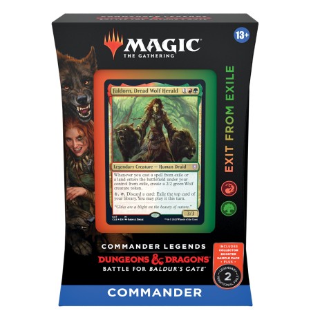 MTG - Commander Legends Baldur's Gate Commander Deck – Exit from Exile