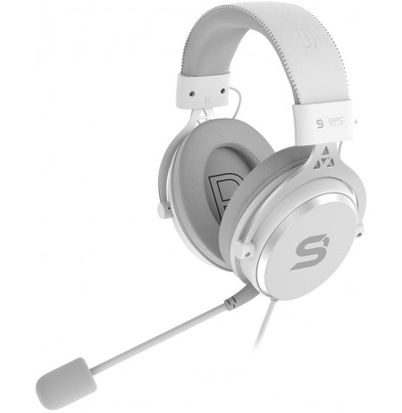 SPC Gear VIRO Plus Onyx White juhtmega kõrvaklapid l USB