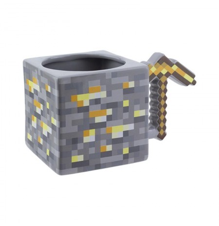 Minecraft Gold Pickaxe 3D tass (Kahjustatud pakend)