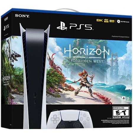 PlayStation 5 Digital mängukonsool 825GB Horizon Forbidden West Bundle