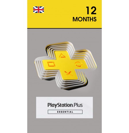Playstation Plus Essential Card 365D (Suurbritannia)