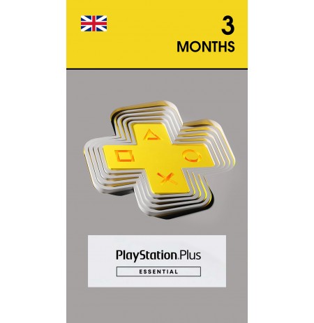 Playstation Plus Essential Card 90D (Suurbritannia)