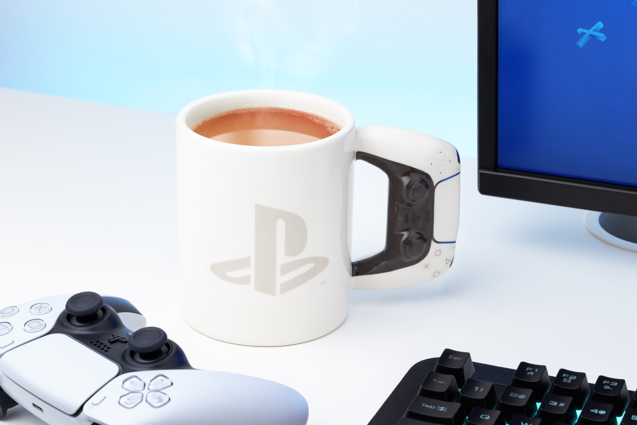 Playstation Dualshock PS5 Controller 3D tass