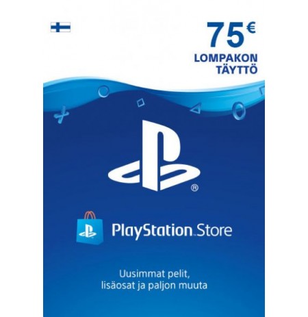 Playstation Network Card 75 EUR (Soome)
