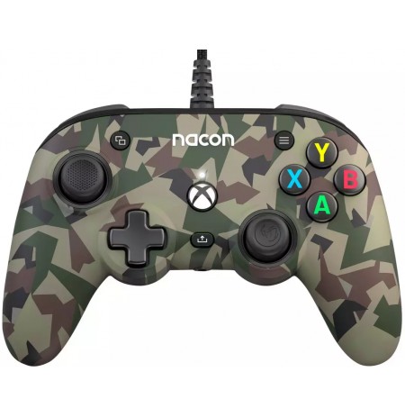 Nacon Pro Compact Xbox X/S & One juhtmega mängupult (Camo Green)
