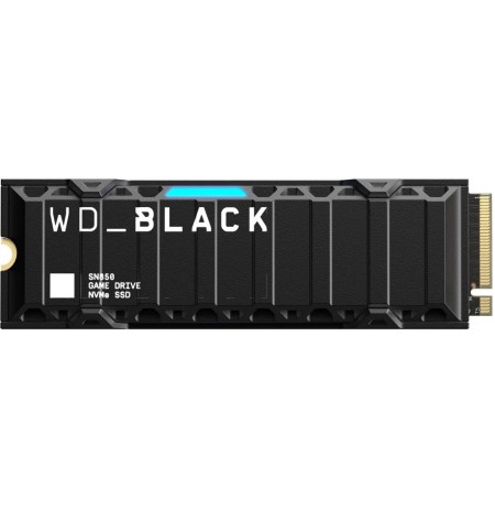 Western Digital WD_BLACK SN850 NVMe SSD koos jahutusradiaatoriga PC/PS5 jaoks 1TB
