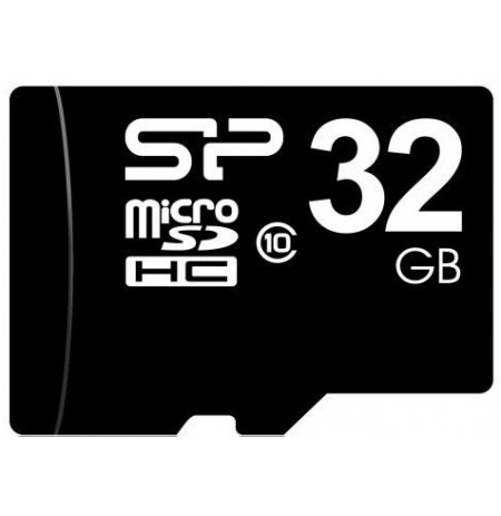 Mälukaart Silicon Power MicroSDHC Class10 32GB + SD Adapter