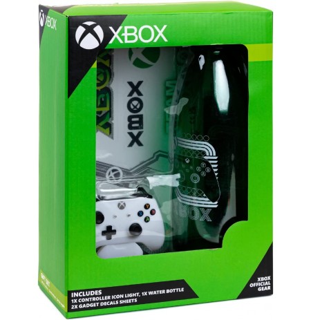 Xbox Icon valgus, pudeli ja kleebiste kinkekomplekt