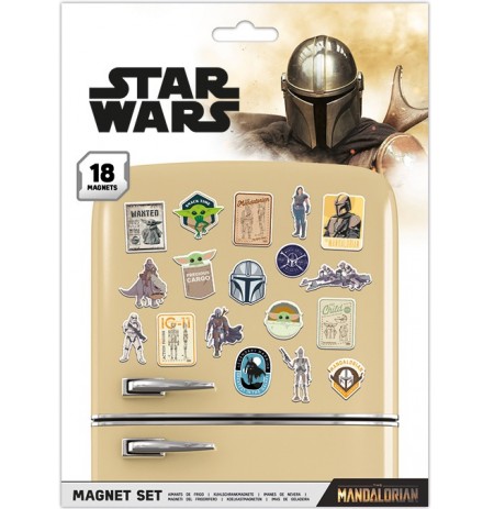 Star Wars: The Mandalorian Bounty Hunter magnetikomplekt (18tk)
