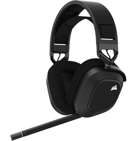 Corsair Gaming Headset HS80 RGB Juhtmevabad mikrofoniga kõrvaklapid (Must)
