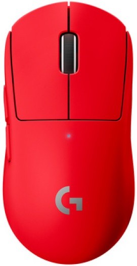 Logitech G PRO X SUPERLIGHT punane juhtmevaba hiir | 25 600 DPI