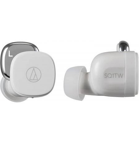 Audio Technica ATH-SQ1TWWH juhtmevabad kõrvaklapid (valge)