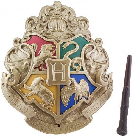 Harry Potter Hogwarts Crest lamp puldiga