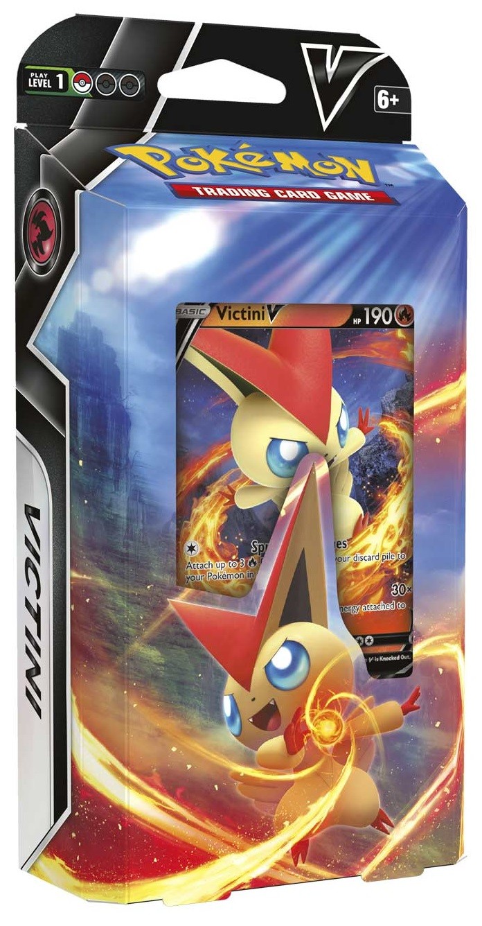  Pokemon Victini V & Gardevoir V Both Theme Battle Decks - 60  Cards Each : Toys & Games