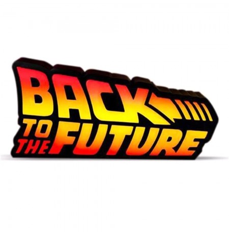 Back to the Future Logo lamp
