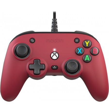 Nacon Pro Compact Xbox X/S & One juhtmega mängupult (punane)