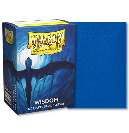 Dragon Shield Standard Matte Dual Sleeves - Wisdom (100 Pcs)