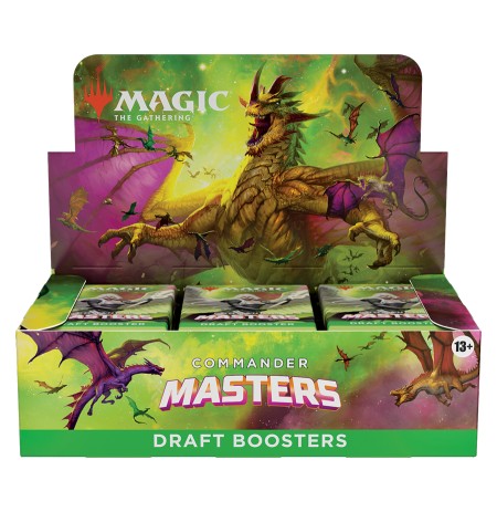 Magic: The Gathering - Commander Masters Draft Booster Display (24 packs)