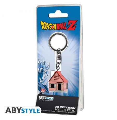 DRAGON BALL "DBZ/ Kame House" metal keychain