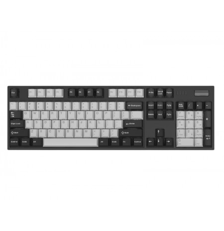 Darmoshark K9 juhtmega mehaaniline RGB taustvalgustusega klaviatuur (US, Hot-swap, Silver switch) Black