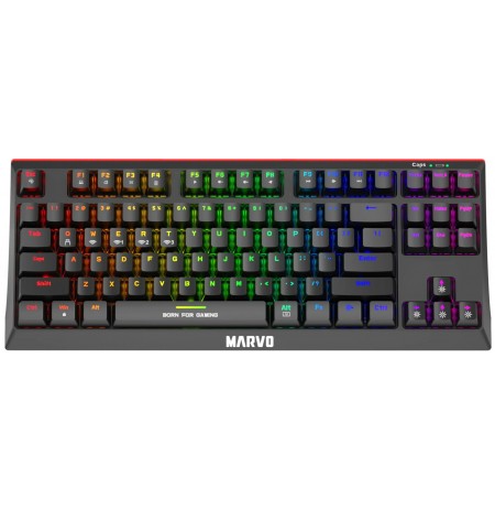 Marvo KG953W TKL 80%  juhtmevaba mehaaniline RGB klaviatuur (US, Blue switch)