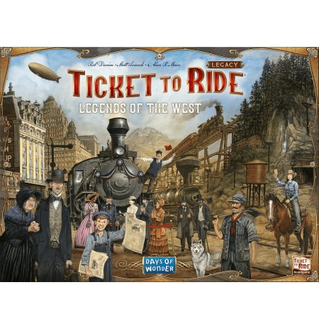 Ticket to Ride Legacy: Legends of the West + Preorder Bonus