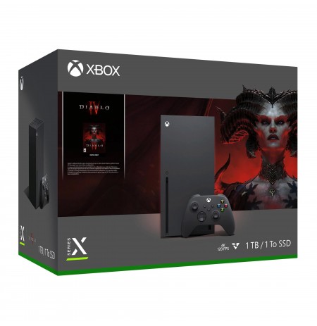 Xboxi Series X 1TB mängukonsool + Diablo IV